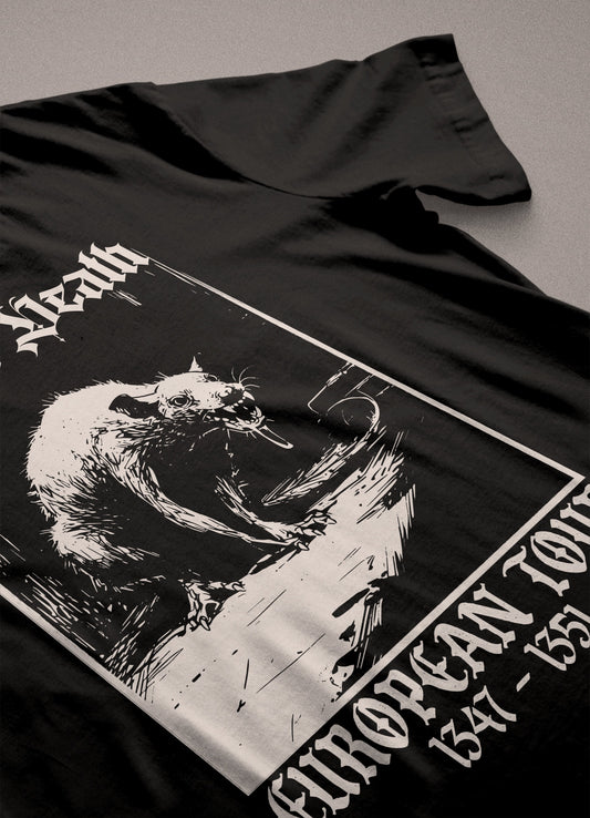 Black Death T-Shirt | Medieval Rat Shirt